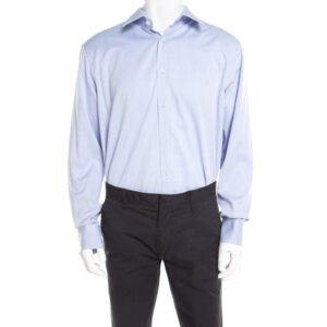 luxury-men-boss-by-hugo-boss-used-clothes-p185427-004 boss by hugo boss cotton long sleeve button front shirt 2xl (eu 45)