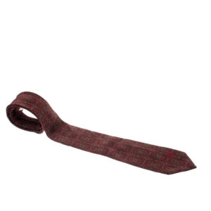 luxury-men-celine-used-accessories-p210161-005 celine vintage multicolor paisley printed silk tie