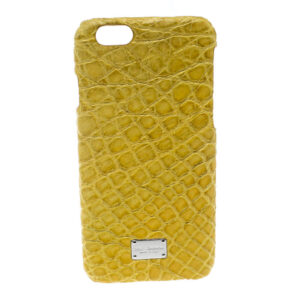 luxury-women-dolcegabbana-new-accessories-p168211-008 dolce & gabbana yellow croc embossed iphone 6/6s case