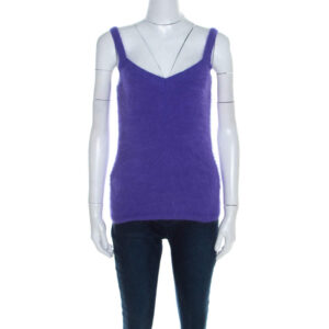 luxury-women-escada-new-clothes-p201481-1560424226-002-1 escada purple angora rib knit silk lined fuzzy tank top l