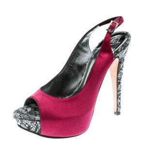 luxury-women-gina-new-shoes-p174489-003 gina purple satin crystal embellished heel peep toe slingback sandals size 37