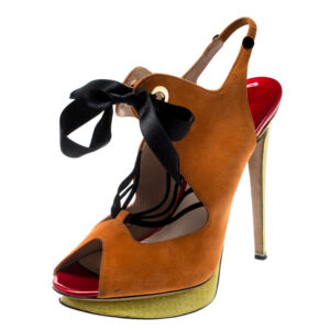 luxury-women-nicholaskirkwood-used-shoes-p198873-003 nicholas kirkwood multicolor suede and elaphe python cut out platform slingback sandals size 38