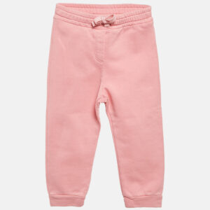 Dolce & Gabbana Kids Pink Cotton Knit Trackpants 18-24 M