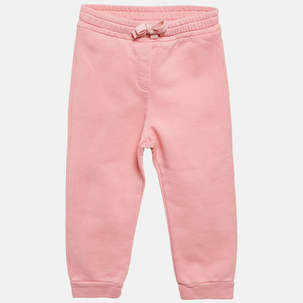 luxury-kids-dolcegabbana-used-girls-p1136499-005 Dolce & Gabbana Kids Pink Cotton Knit Trackpants 18-24 M