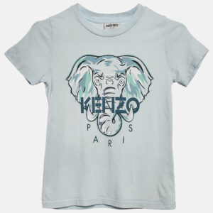 Kenzo Kids Tiger Logo Print Jersey T-Shirt 6 Yrs