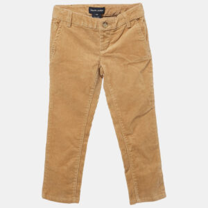 Ralph Lauren Khaki Brown Corduroy Skinny Pants 3 Yrs
