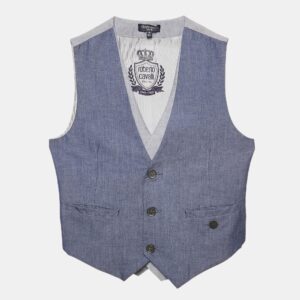 Roberto Cavalli Devils Blue Lollypop Waistcoat 10 Yrs