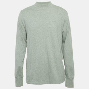 Aime Leon Dore Grey Cotton Knit Sweatshirt S