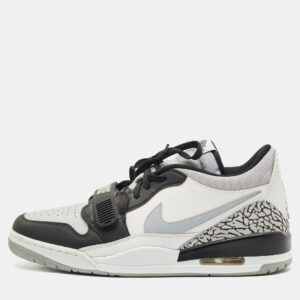 Air Jordans Multicolor Fabric and Leather Jordan Legacy 312 Olympic Lace Up Sneakers Size 47.5