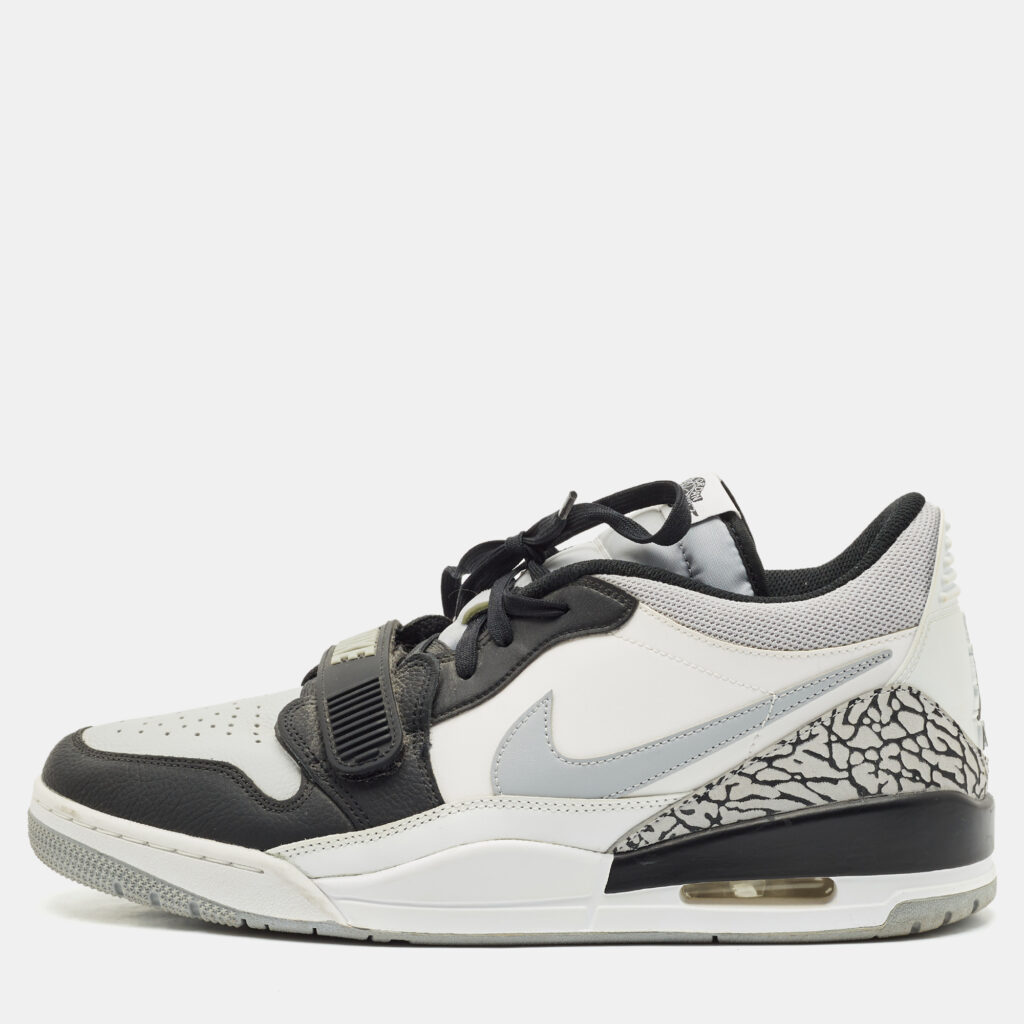 luxury-men-air-jordans-used-shoes-p1158985-001 Air Jordans Multicolor Fabric and Leather Jordan Legacy 312 Olympic Lace Up Sneakers Size 47.5