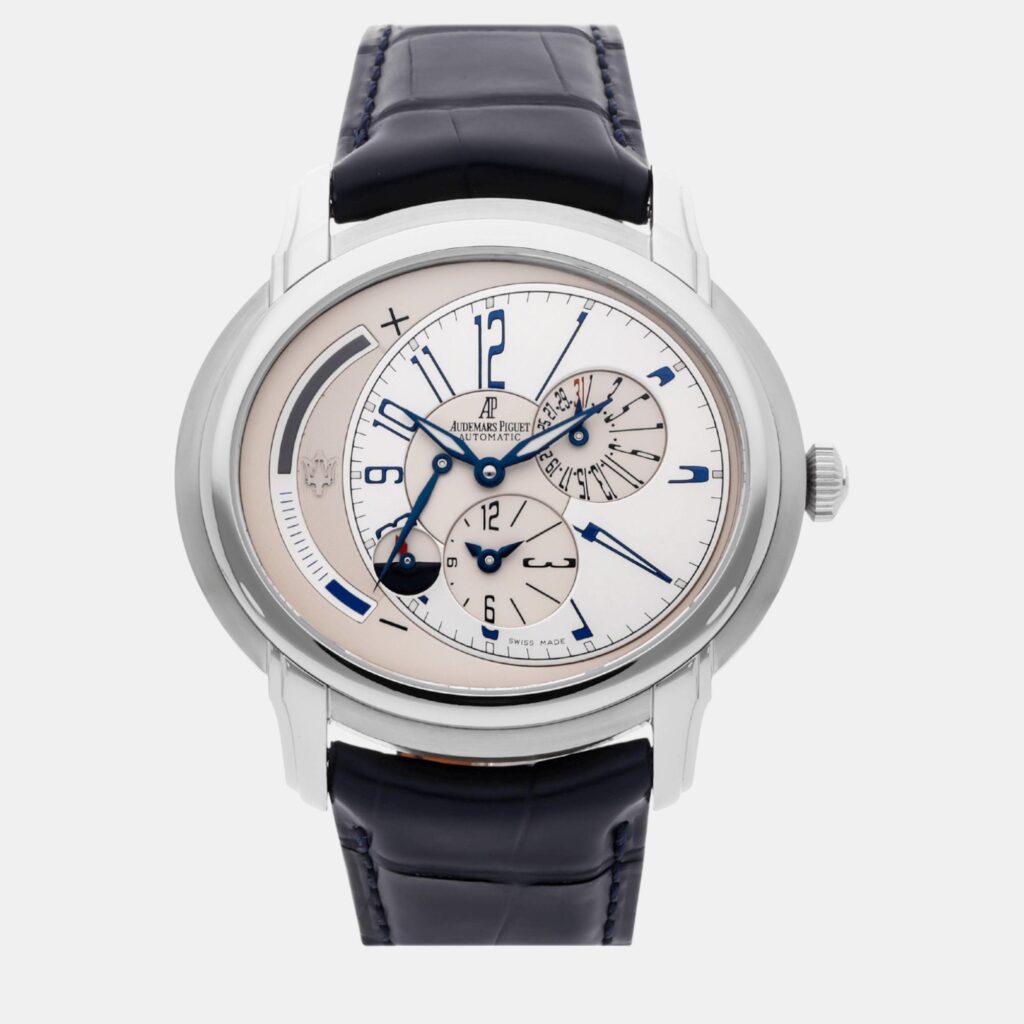 luxury-men-audemars-piguet-used-watches-p1116373-002 Audemars Piguet Millenary Maserati 90th Anniversary 26150PT.OO.D028CR.01 Automatic Men's Wristwatch 43MM
