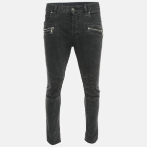 Balmain Grey Denim Slim Fit Jeans L Waist 35"