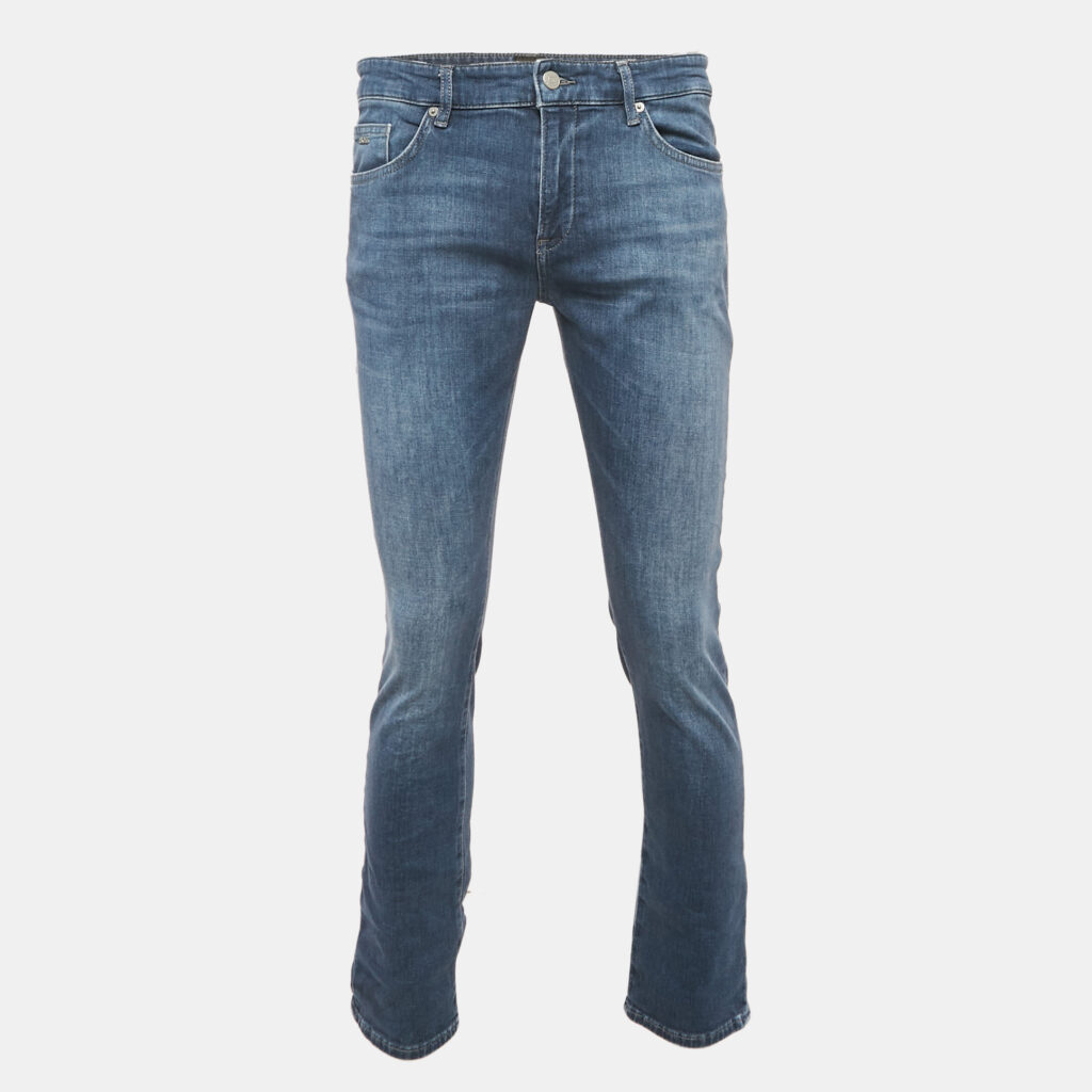 Boss By Hugo Boss Denim Blue Slim Fit Delaware Jeans S Waist 30"