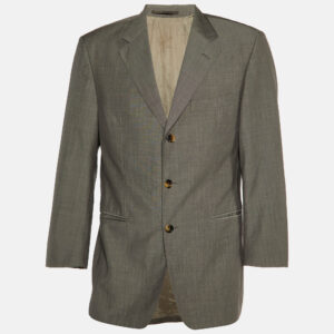 Boss By Hugo Boss Grey Wool Da Vinci Blazer M