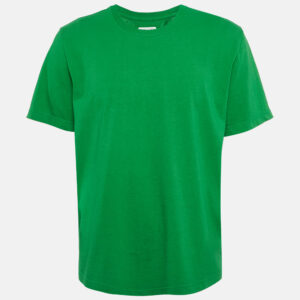 Bottega Veneta Green Cotton Crew Neck T-Shirt XL