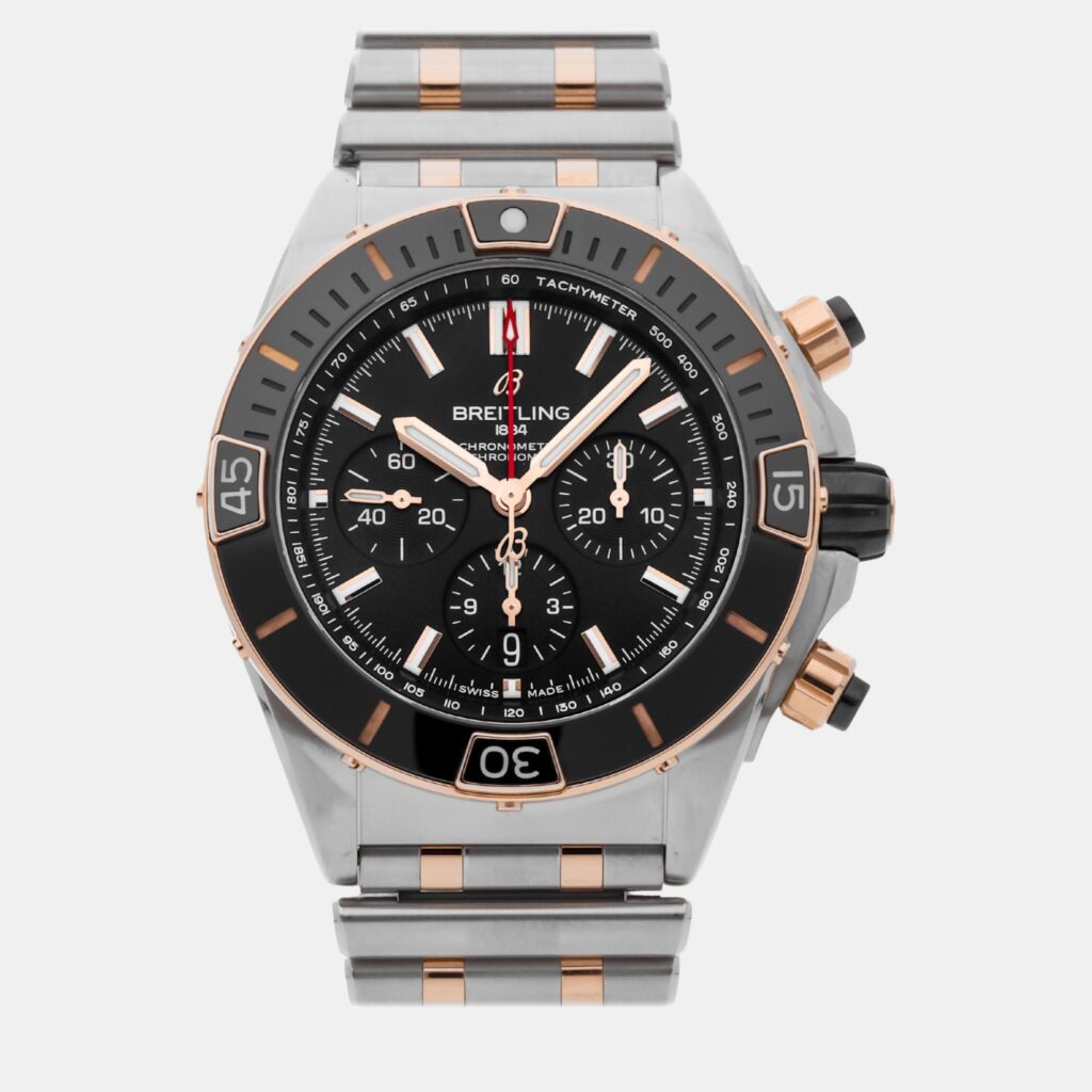 luxury-men-breitling-used-watches-p1090756-001 Breitling Super Chronomat B01 UB0136251B1U1 Men's Wristwatch 44MM