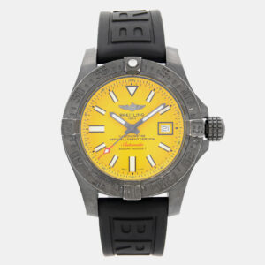 Breitling Yellow Stainless Steel Avenger II Seawolf M17331E2/I530 Automatic  Men's Wristwatch 45mm
