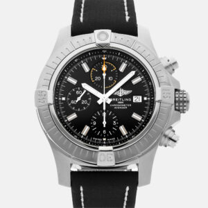 Breitling Avenger Chronograph A13317101B1X1 Automatic Stainless Steel Black Dial Men's Wristwatch 45mm