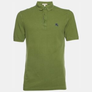 Burberry Brit Green Cotton Pique Polo T-Shirt M