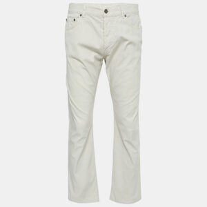 Burberry Beige Cotton Chino Trousers XXL