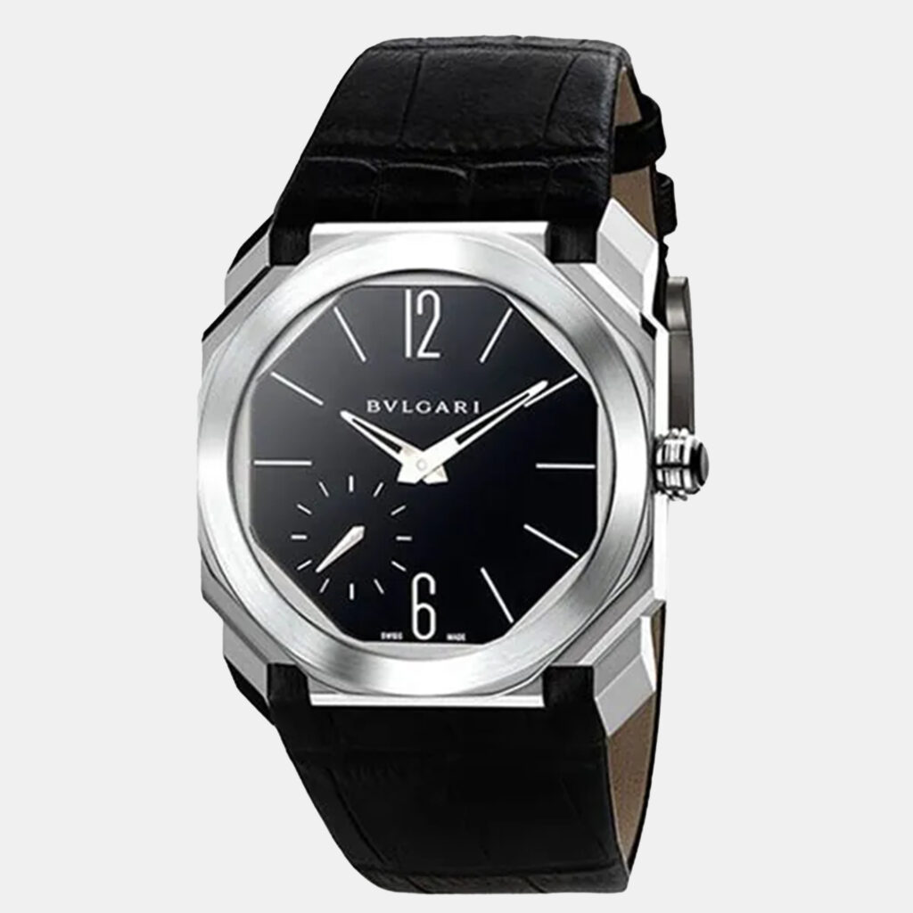 luxury-men-bvlgari-used-watches-p1152808-001 Bvlgari Black Platinum Octo Finissimo 102028 Automatic Men's Wristwatch 40 mm