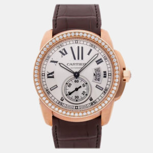 Cartier Calibre De Cartier WF100005 42 mm Automatic Men's Wristwatch 42MM