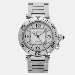 Cartier Calibre de Cartier W7100015 Automatic Stainless Steel Silver Dial Men's Wristwatch 42mm