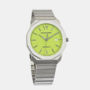 Concord Green Stainless Steel Mariner 0320550 Quartz Men's Wristwatch 40 mm