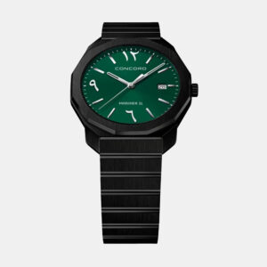Concord Green Stainless Steel  Mariner SL 0320551 Quartz Men's Wristwatch 40 mm
