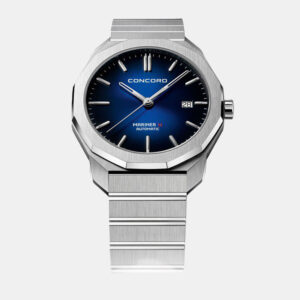 Concord Blue Stainless Steel Mariner SL 0320530M Automatic Men's Wristwatch 40 mm