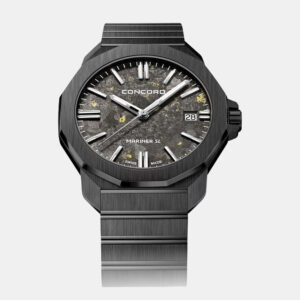 Concord Black Stainless Steel Mariner 0320564 Quartz Men's Wristwatch 42 mm