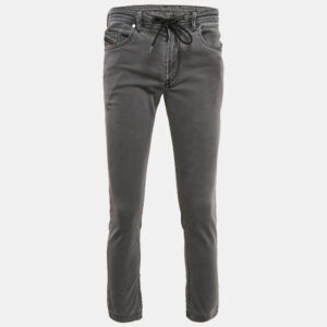 Diesel Dark Grey Distressed Denim Thommer CBB-NE Sweat Jeans M Waist 32"