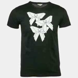 Dior Homme Black Printed Jersey Crewneck T-Shirt S