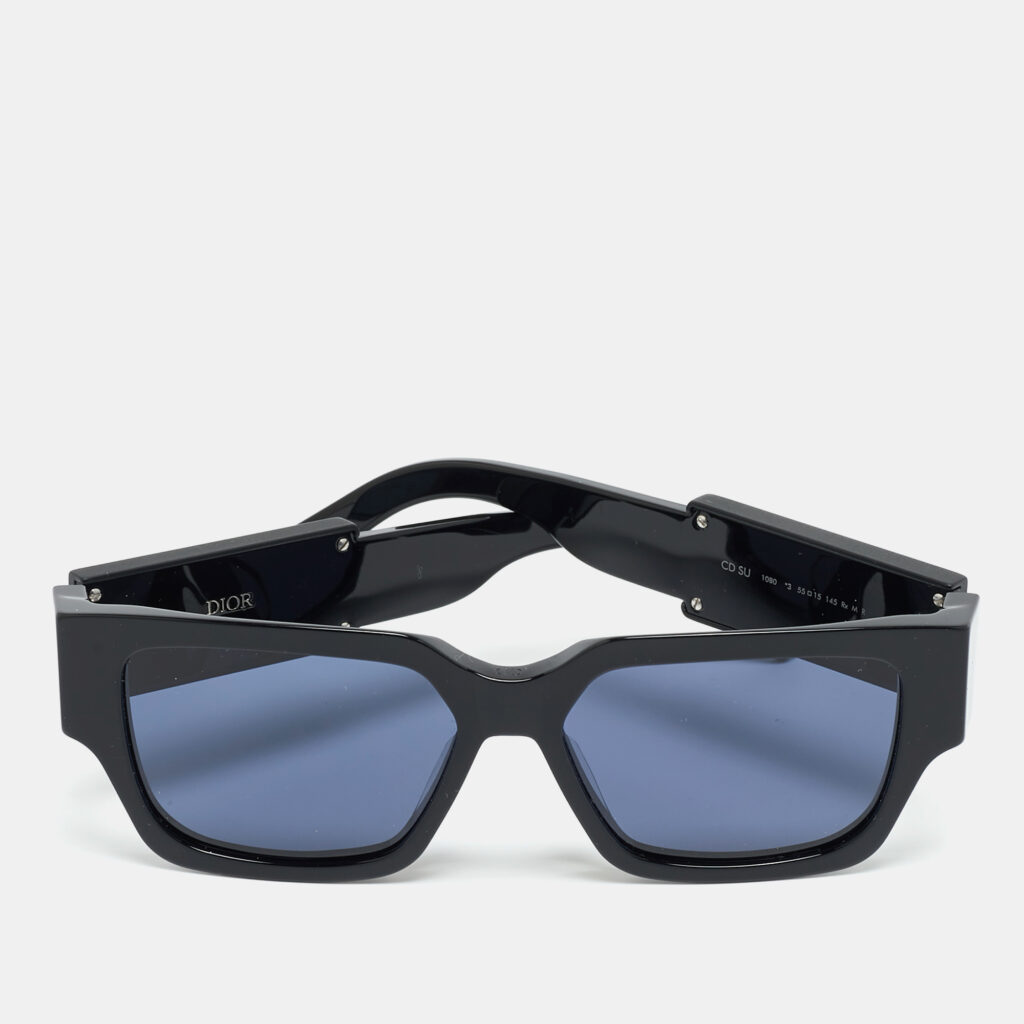 Dior Black/Blue CD SU Square Sunglasses