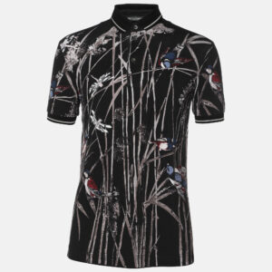Dolce & Gabbana Multicolor Printed Cotton Polo T-Shirt XS