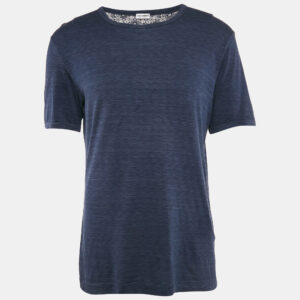 Dolce & Gabbana Underwear Blue Melange Jersey T-Shirt XL