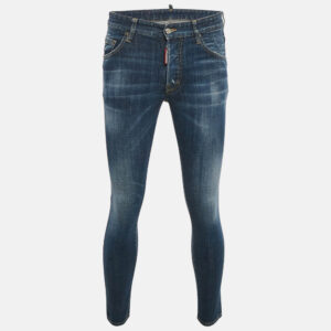 Dsquared2 Blue Faded Denim Skater Jeans S Waist 31"
