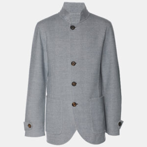 eleventy blue/grey wool reversible jacket xxl