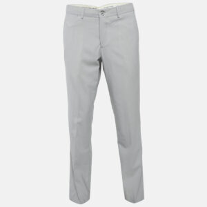 Emporio Armani Grey Virgin Wool Formal Trousers XL