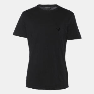 Emporio Armani Black Jersey Logo Crew Neck T-Shirt XL