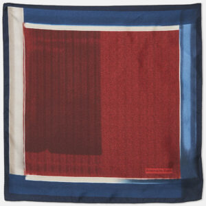 Ermenegildo Zegna Brown Silk Pocket Square