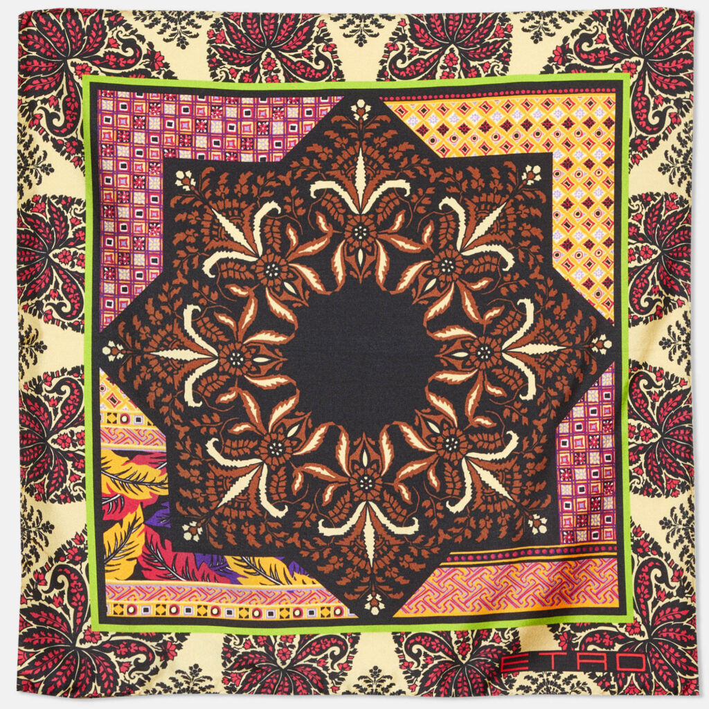 luxury-men-etro-used-accessories-p1034473-005 Etro Multicolor Printed Silk Pocket Square