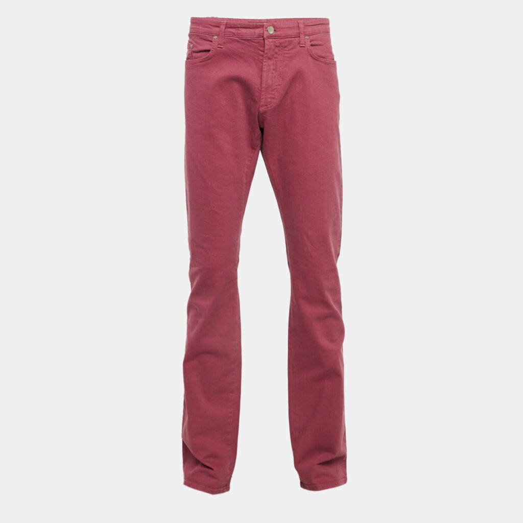 luxury-men-etro-used-clothes-p1044733-002 Etro Purple Denim Badge Detail Jeans XXL Waist 38"