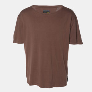 Fendi Brown Jersey Crew Neck T-Shirt L