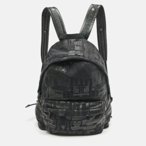 Givenchy Black Printed Padded Nylon Backpack