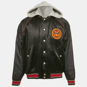 Gucci Blue Denim Blind For Love Applique Jacket M