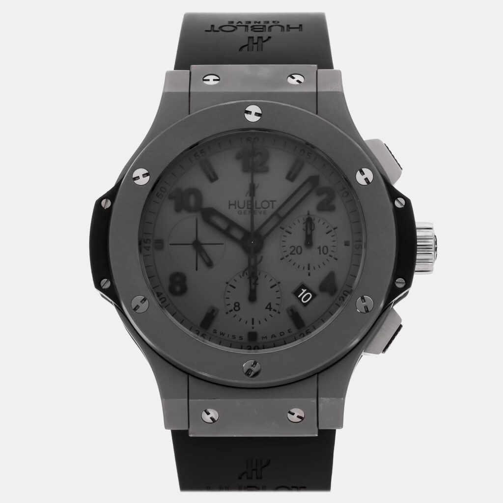 luxury-men-hublot-used-watches-p1137643-004 Hublot Big Bang Chronograph 301.AI.460.RX Automatic Tantalum Grey Dial Men's Wristwatch 44mm