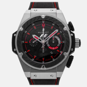 Hublot King Power 703.ZM.1123.NR.FMO10 Automatic Zirconium Black Dial Men's Wristwatch 48mm