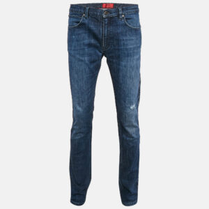 Hugo by Hugo Boss Blue Denim Hugo 708 Slim Fit Jeans XL/Waist 38"