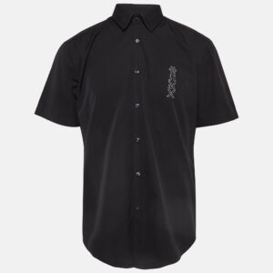 Hugo Boss Black Printed Cotton Shirt  XXL